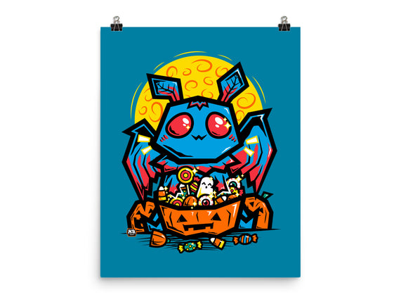 Moth Man Halloween Doodle