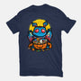 Moth Man Halloween Doodle-Youth-Basic-Tee-krisren28