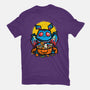 Moth Man Halloween Doodle-Youth-Basic-Tee-krisren28