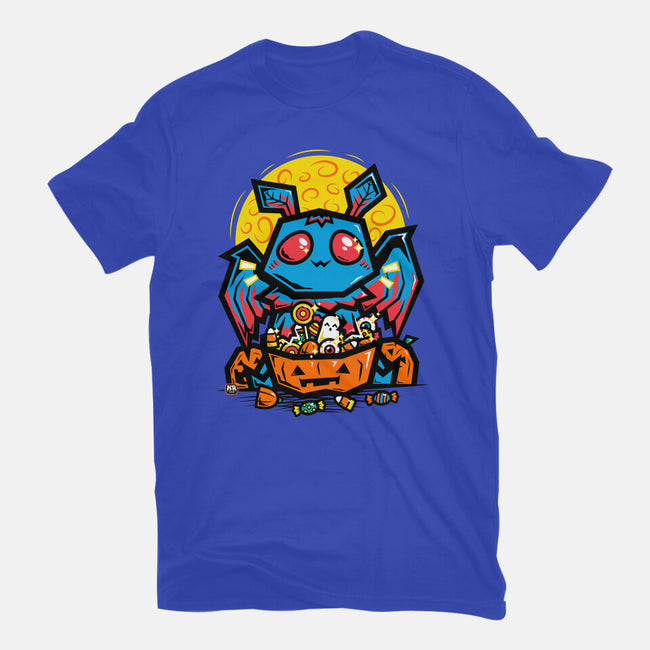 Moth Man Halloween Doodle-Mens-Heavyweight-Tee-krisren28