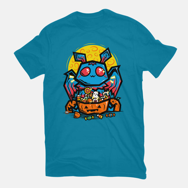 Moth Man Halloween Doodle-Mens-Heavyweight-Tee-krisren28