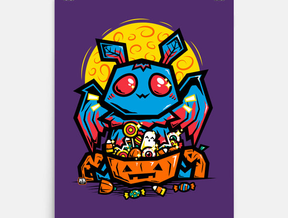 Moth Man Halloween Doodle