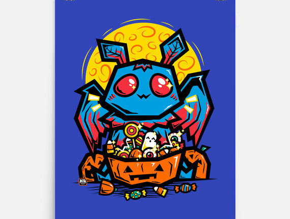 Moth Man Halloween Doodle