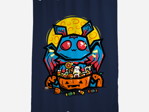 Moth Man Halloween Doodle