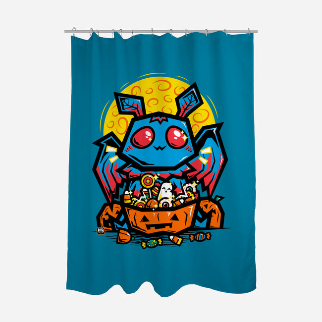 Moth Man Halloween Doodle-None-Polyester-Shower Curtain-krisren28