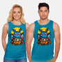 Moth Man Halloween Doodle-Unisex-Basic-Tank-krisren28