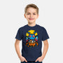 Moth Man Halloween Doodle-Youth-Basic-Tee-krisren28