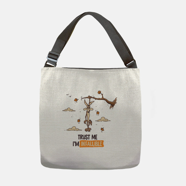 I'm Infallible-None-Adjustable Tote-Bag-retrodivision