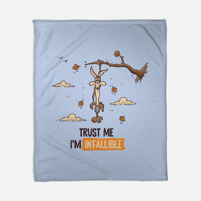 I'm Infallible-None-Fleece-Blanket-retrodivision