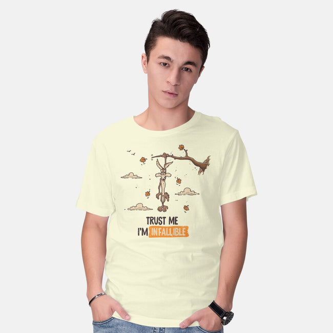 I'm Infallible-Mens-Basic-Tee-retrodivision