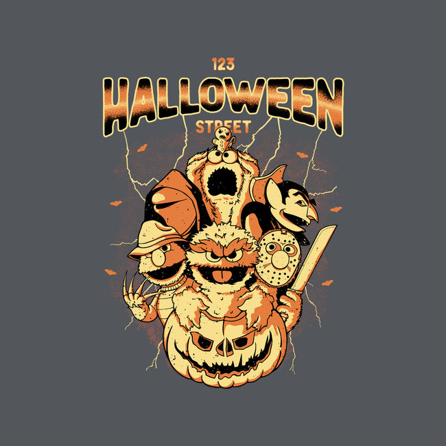 123 Halloween Street-Unisex-Pullover-Sweatshirt-retrodivision