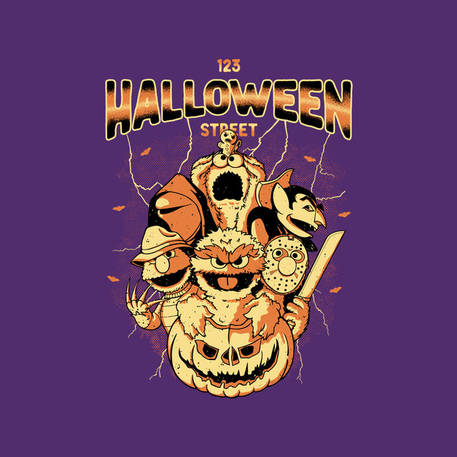 123 Halloween Street-Youth-Basic-Tee-retrodivision