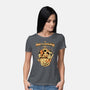 123 Halloween Street-Womens-Basic-Tee-retrodivision