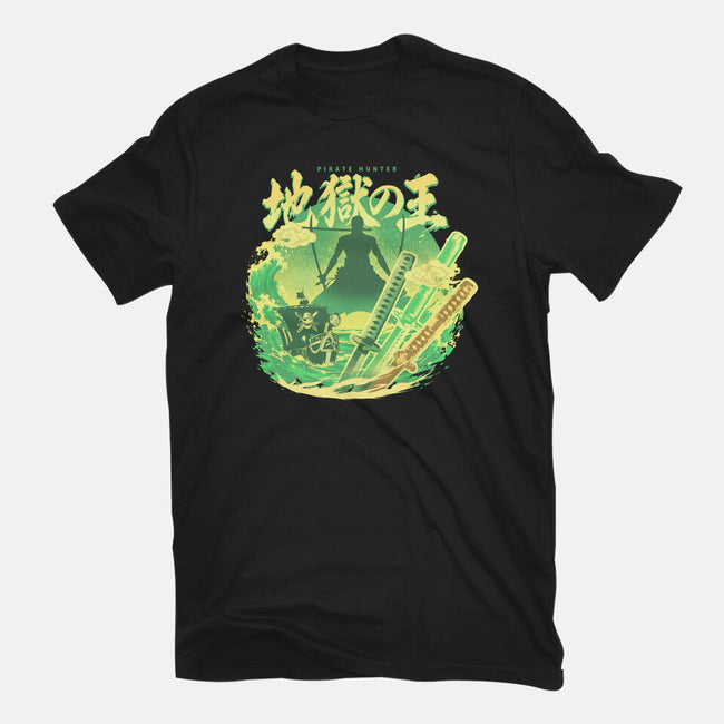 The Great Pirate Hunter-Womens-Basic-Tee-hypertwenty