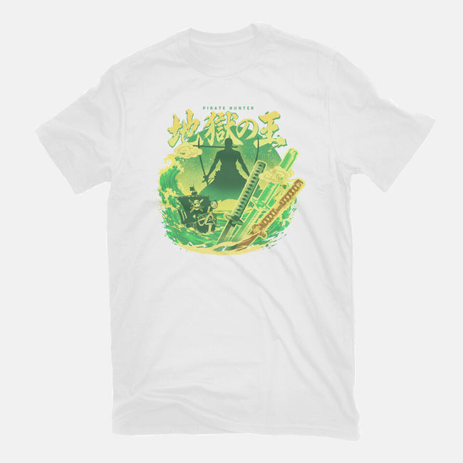 The Great Pirate Hunter-Womens-Basic-Tee-hypertwenty