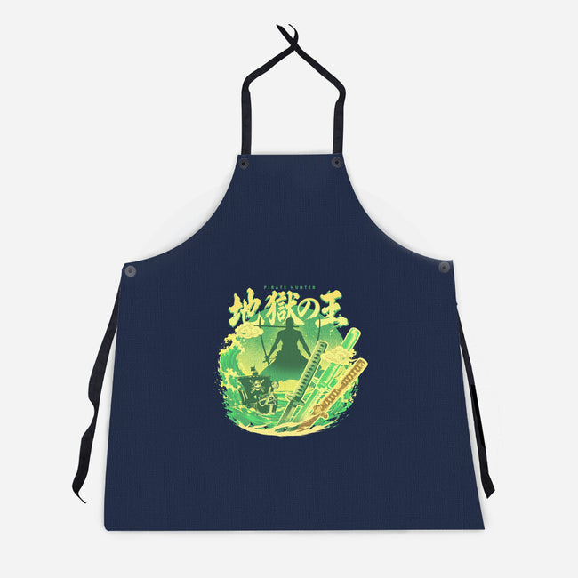 The Great Pirate Hunter-Unisex-Kitchen-Apron-hypertwenty