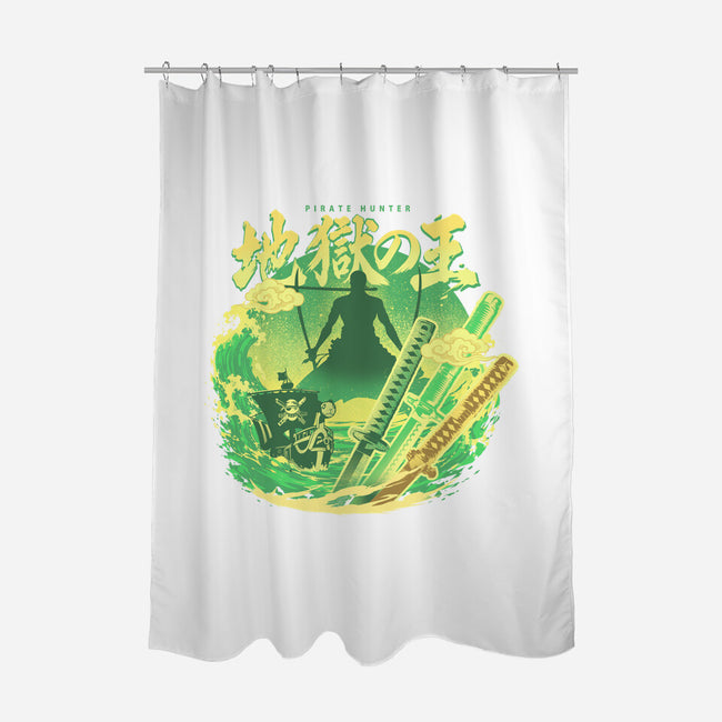 The Great Pirate Hunter-None-Polyester-Shower Curtain-hypertwenty