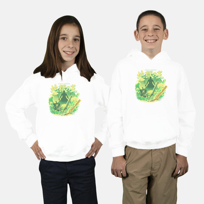 The Great Pirate Hunter-Youth-Pullover-Sweatshirt-hypertwenty