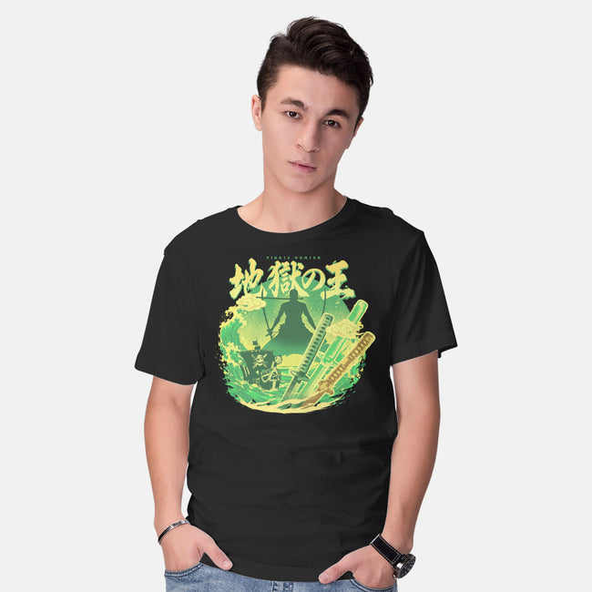 The Great Pirate Hunter-Mens-Basic-Tee-hypertwenty