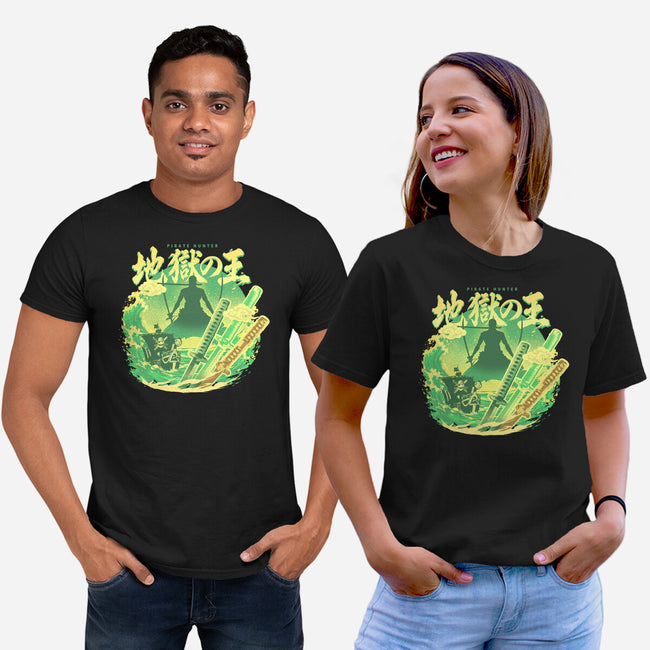The Great Pirate Hunter-Unisex-Basic-Tee-hypertwenty