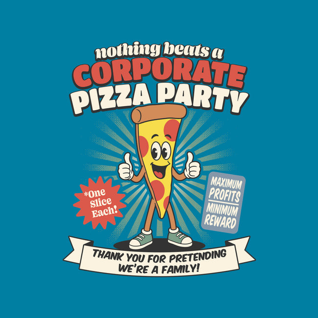 Corporate Pizza Party-None-Stretched-Canvas-RoboMega