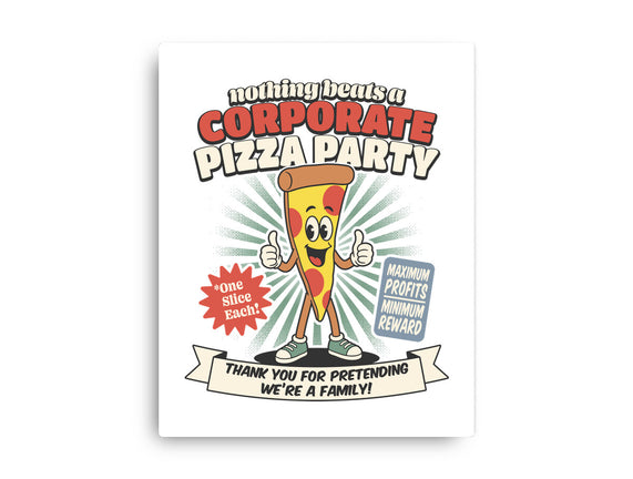 Corporate Pizza Party