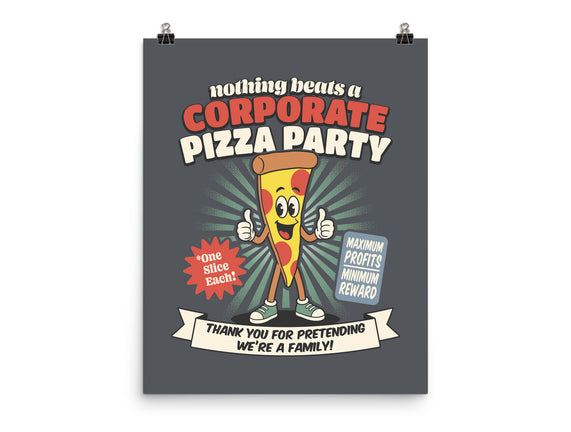Corporate Pizza Party