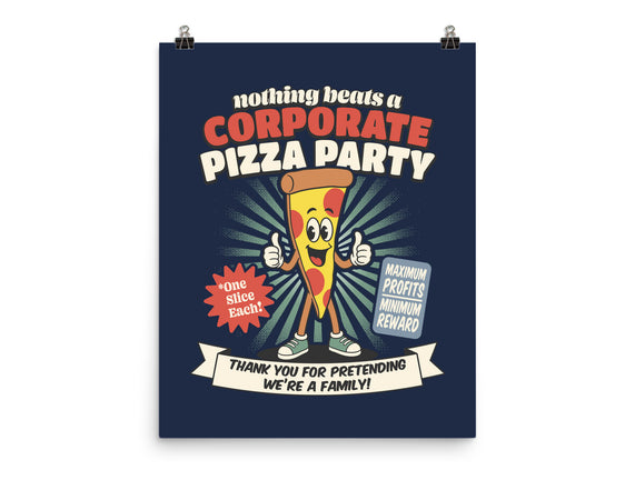 Corporate Pizza Party
