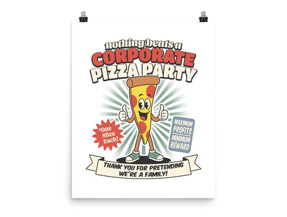 Corporate Pizza Party