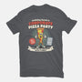 Corporate Pizza Party-Mens-Basic-Tee-RoboMega
