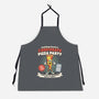 Corporate Pizza Party-Unisex-Kitchen-Apron-RoboMega