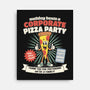 Corporate Pizza Party-None-Stretched-Canvas-RoboMega