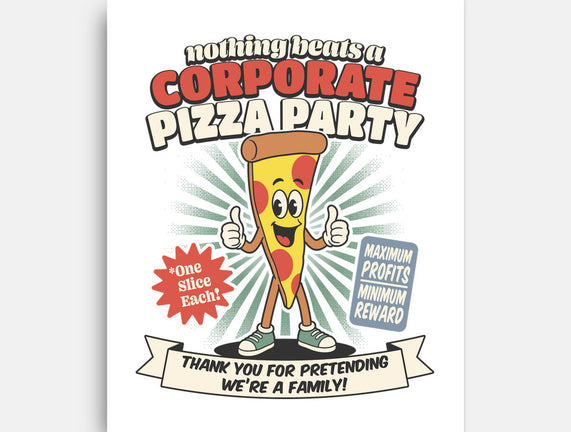 Corporate Pizza Party