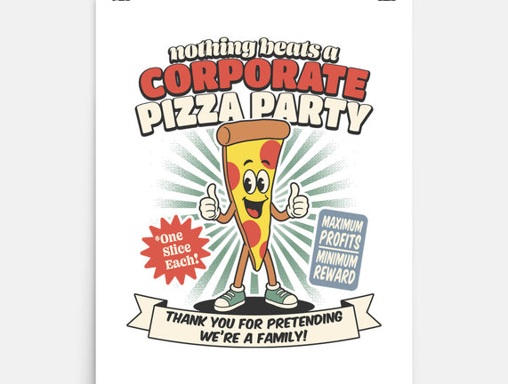 Corporate Pizza Party