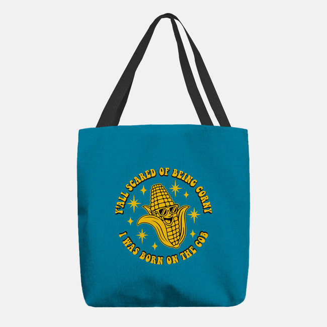 Being Corny-None-Basic Tote-Bag-RoboMega