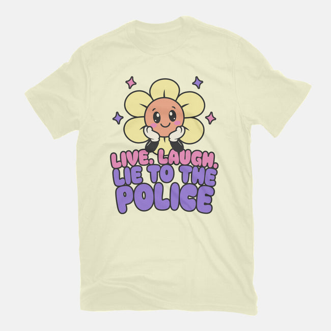 Live Laugh Lie-Mens-Premium-Tee-RoboMega