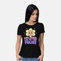 Live Laugh Lie-Womens-Basic-Tee-RoboMega