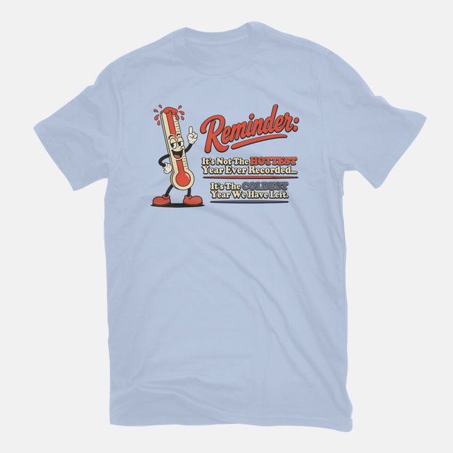 Coldest Year We Have Left-Womens-Fitted-Tee-RoboMega
