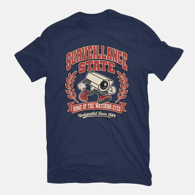 Surveillance State-Unisex-Basic-Tee-RoboMega
