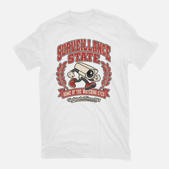 Surveillance State-Unisex-Basic-Tee-RoboMega