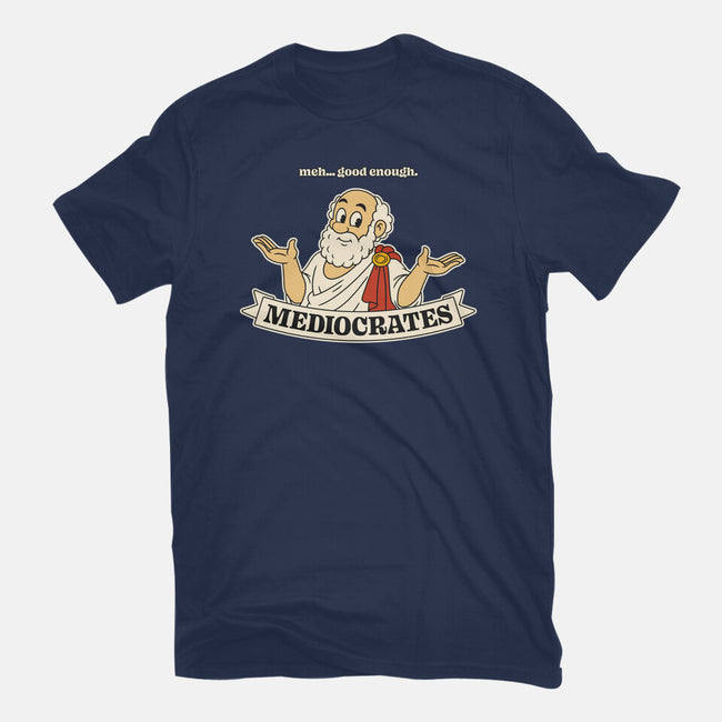 Meh Good Enough-Unisex-Basic-Tee-RoboMega