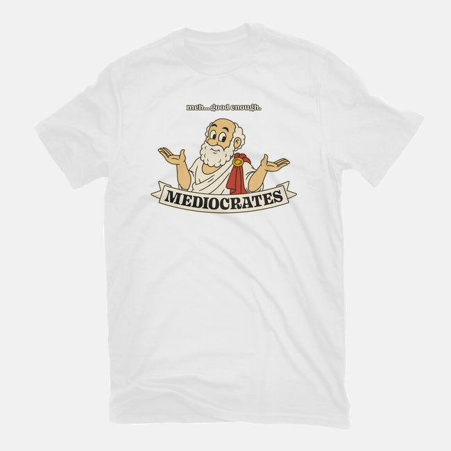 Meh Good Enough-Unisex-Basic-Tee-RoboMega