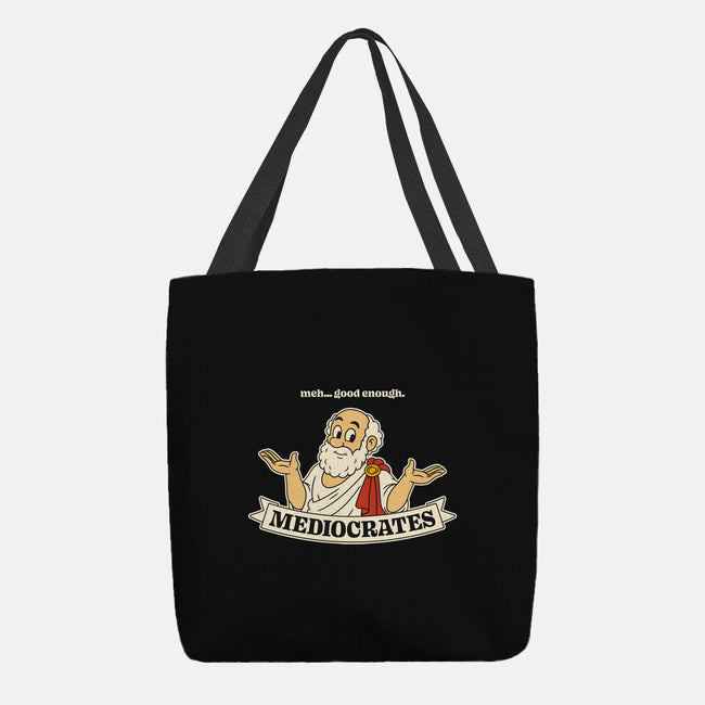 Meh Good Enough-None-Basic Tote-Bag-RoboMega