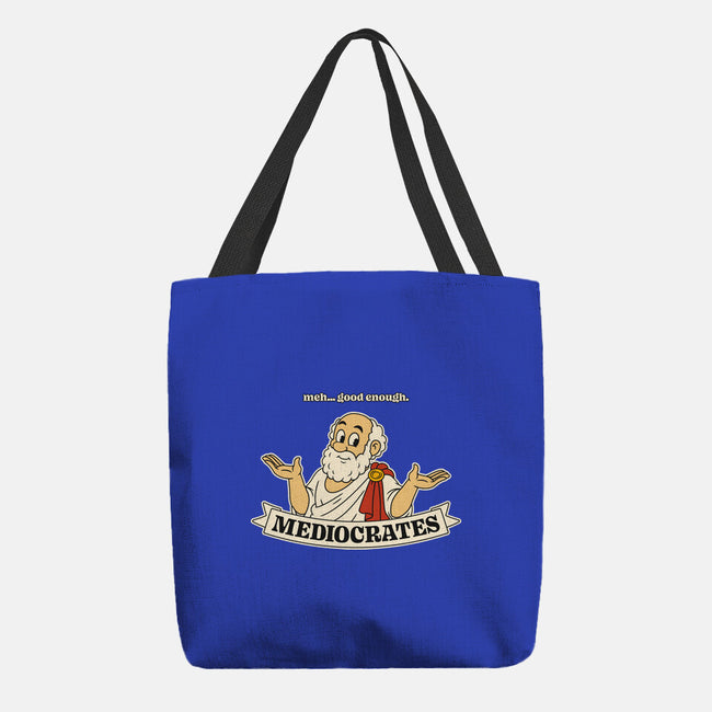 Meh Good Enough-None-Basic Tote-Bag-RoboMega