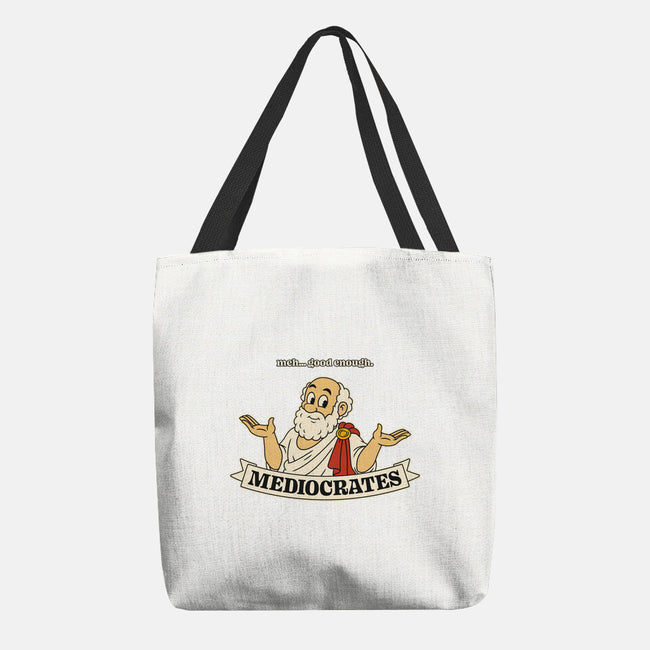 Meh Good Enough-None-Basic Tote-Bag-RoboMega