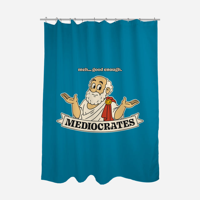 Meh Good Enough-None-Polyester-Shower Curtain-RoboMega