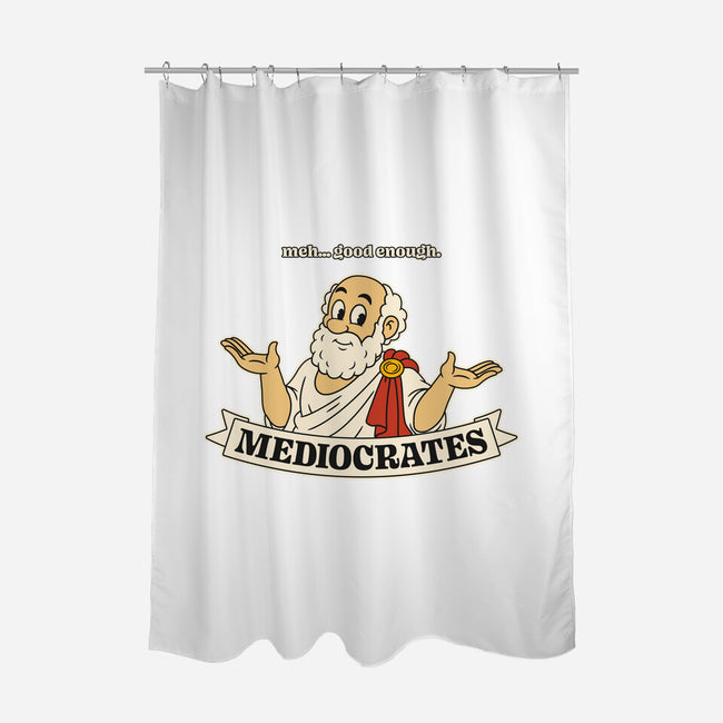 Meh Good Enough-None-Polyester-Shower Curtain-RoboMega