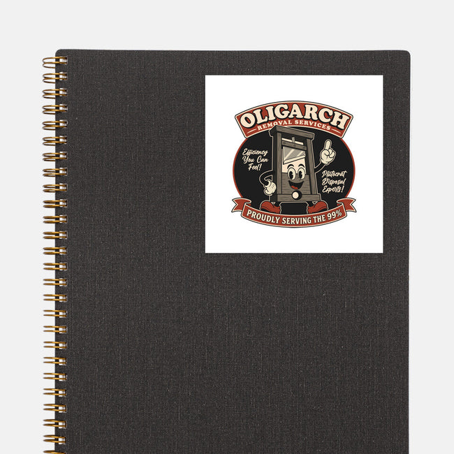 Oligarch Removal Services-None-Glossy-Sticker-RoboMega