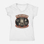 Oligarch Removal Services-Womens-V-Neck-Tee-RoboMega