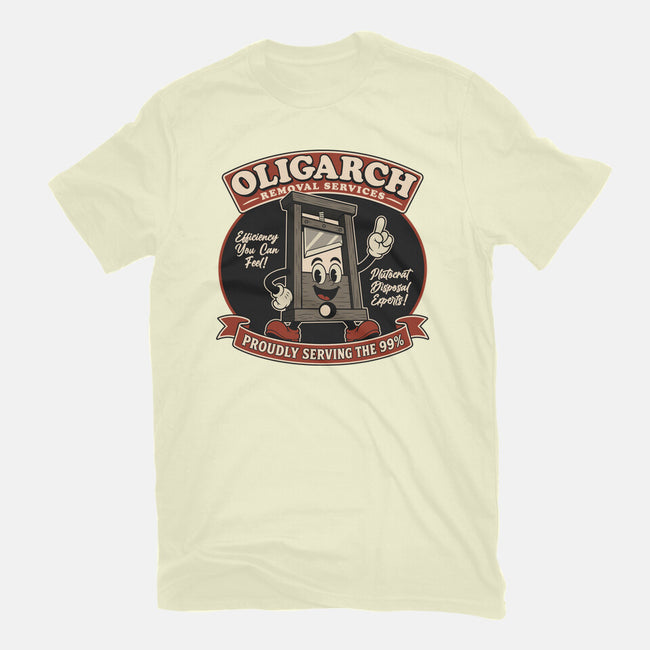 Oligarch Removal Services-Mens-Basic-Tee-RoboMega